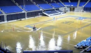 Gigantesque inondation sur un campus de Los Angeles