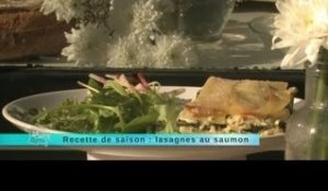 MALC 08/05/14 Recette de saison : lasagnes au saumon