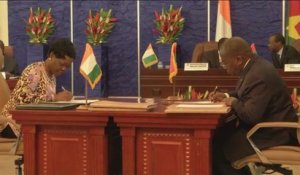 Burkina Faso, 28 accords de coopération signées avec le Burkina Faso