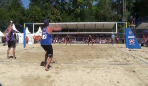 POL vs NED Fijalek-Prudel vs  Brouwer-Meeuwsen 2-1 (21-16, 16-21, 15-11)