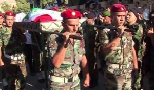 Combats au Liban, à la frontière syrienne