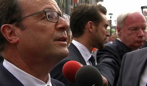 François Hollande est revenu, lors d'une interview, sur la situation internationale, en Ukraine, au Proche et au Moyen-Orient