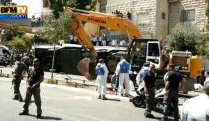 Attaque à la pelleteuse à Jérusalem: un mort et cinq blessés