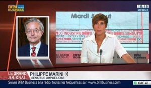 Philippe Marini, sénateur UMP de l'Oise, dans Le Grand Journal - 05/08 1/7