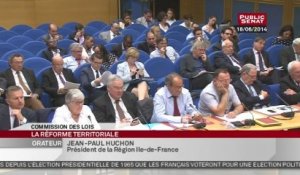 Audition d'Alain Rousset  sur le projet de loi à la délimitation des régiions - Audition