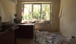 Ukraine : la désolation après un bombardement sur Donetsk
