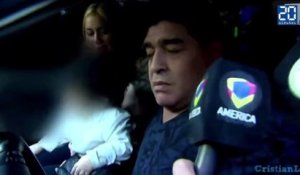 Diego Maradona dérape (encore) et gifle un journaliste