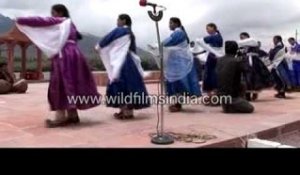 Ladakhi folk dance in Leh!