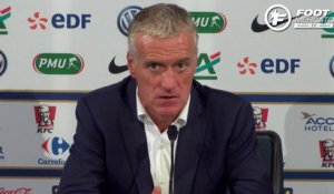 Deschamps satisfait de ses Bleus