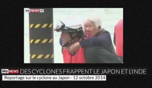 L'Inde et le Japon ravagés par des cyclones