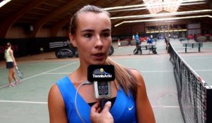 Caroline Daxhelet : "Combiner études et tennis"