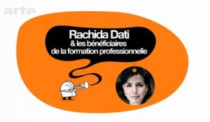 Rachida Dati & les bénéficiaires de la formation professionnelle - DESINTOX - 14/10/14