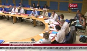Projet de loi portant réforme ferroviaire - Audition de M. Frédéric Cuvillier - En séance