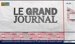 Bruno Jeudy et Benjamin Masse-Stamberger, dans Le Grand Journal - 18/08 6/7