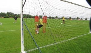 Football (VAFC) : Magno Novaes à l'entraînement