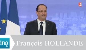François Hollande: "Gouverner c'est pleuvoir" - Archive INA
