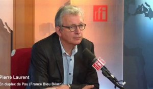 Pierre Laurent : « Maintenant c’est clair, les masques tombent »