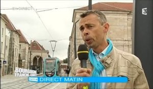 Direct Matin à Besançon : Le tramway, ouverture aux usagers