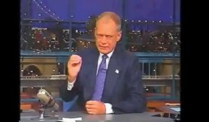 Letterman - Discours après le 11 septembre