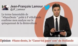 #tweetclash : Valérie Trierweiler et les "sans-dents" d'Hollande agitent la toile
