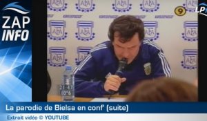 Zap : Bielsa se fait parodier !