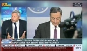 Quid des tendances sur les marchés suite aux dernières mesures de la BCE ?: Franklin Pichard, dans Intégrale Bourse - 05/09