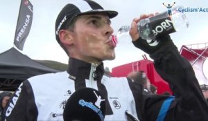 La Vuelta 2014 - Etape 16 - Warren Barguil : "J'ai coincé au pied"
