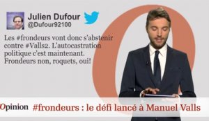 #tweetclash : #frondeurs : le défi lancé à Manuel Valls