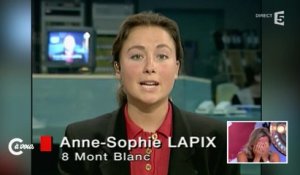 Le premier JT d'Anne-Sophie Lapix - C à vous - 09/09/2014