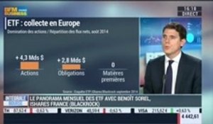 Secteur des ETF/ETP: une collecte record de 23,3 milliards de dollars en août: Benoit Sorel, dans Intégrale Bourse - 10/09