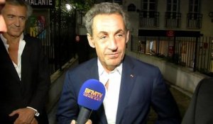 Nicolas Sarkozy s'offre une virée au théâtre pour voir la pièce de BHL