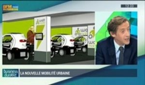 La nouvelle mobilité urbaine: Patricia Laurent et David Lainé, dans Business Durable – 14/09 3/4