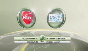 Valenciennes 1 - 1 USCL  - J06 S14/15