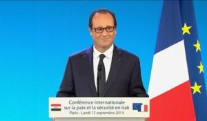 Irak : François Hollande accueille la conférence internationale pour la paix et la sécurité