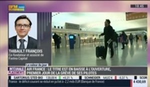 Baisse du titre d'Air France en Bourse: Thibault François, dans Intégrale Placements – 15/09