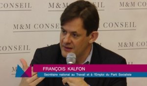 François Kalfon (PS) : Il faut signer des conventions entre bassins d'emploi et entreprises