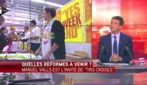 M.Valls:"il ne s'agit pas de généraliser le travail le dimanche"
