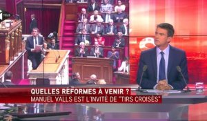Manuel Valls était l'invité de #TirsCroisés