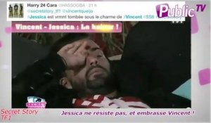 Exclu Vidéo : Secret Story 8 : Jessica embrasse Vincent !