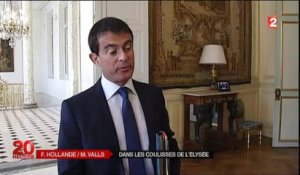 La petite allusion de Valls aux SMS de Hollande et Trierweiler