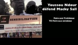 Youssou Ndour défend Macky Sall (Foire aux Problèmes VS Foire aux solutions)