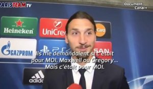 Ajax-PSG : la banderole pour Zlatan