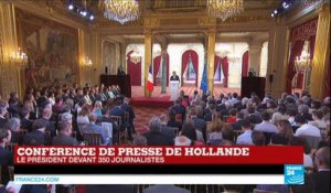 François Hollande : "un hôpital militaire en Guinée pour combattre Ebola"