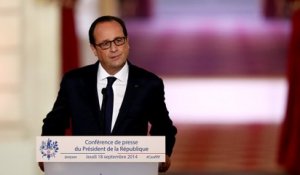 Hollande: la France "ne fera pas davantage" que 50 mds d'euros d'économies