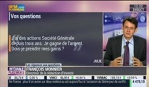 Les réponses de François Monnier aux auditeurs, dans Intégrale Placements - 19/09 2/2