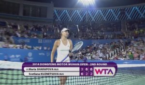 Wuhan - Ça passe pour Sharapova