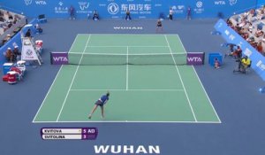 Wuhan - Kvitova s'envole en finale
