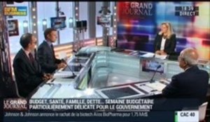 Marc Ladreit de Lacharrière et Raphaël Gorgé, dans Le Grand Journal - 30/09 2/3