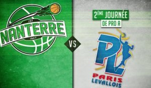 Teaser - JSF Nanterre vs Paris-Levallois (06/10/14) (Pro A - J2)