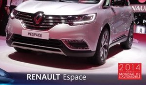 Le Renault Espace en direct du Mondial Auto 2014